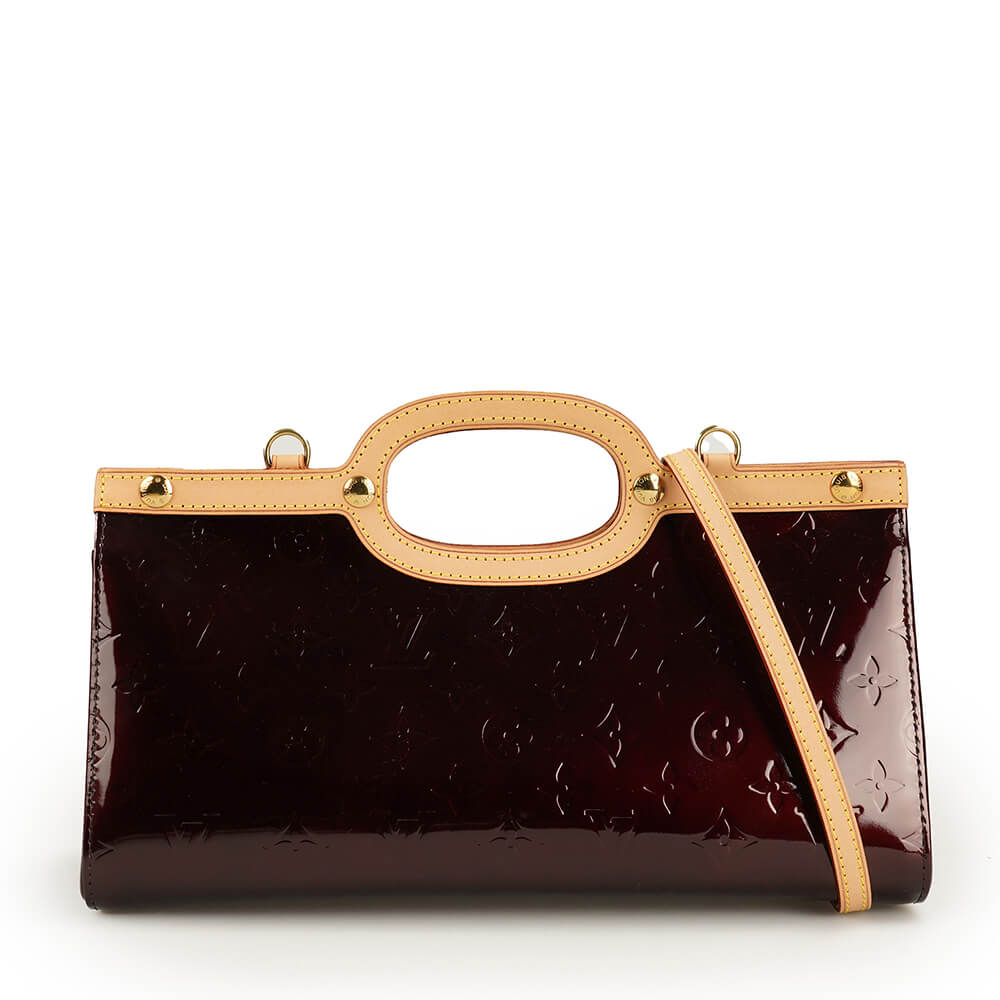 Louis Vuitton - Amarante Monogram Vernis Leather Drive Bag